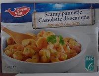 Cassolettes de Scampis au Curry
