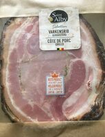 Cote de porc grillee