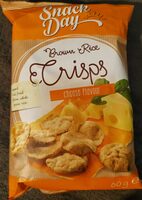Snack Day - Puffasztott barnarizs-chips (Sajtos)
