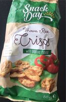 Brown rice crispd paprika flavour