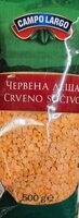 Червена леща