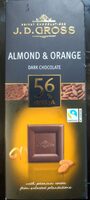 Almond & Orange dark chocolate