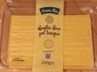 Sfoglia fine per lasagne