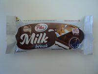Pilos Felii de chec cu cacao cu umplutura cu lapte in glazura de ciocolata amaruie