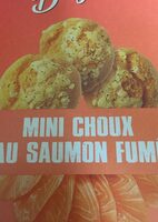 Mini choux au saumon fumé