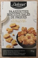 Biscuit sales de paques