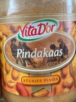 Pindakaas met stukjes pinda