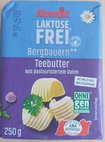 Laktosefreie Bergbauern Teebutter