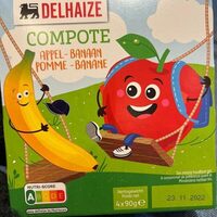 Compote pomme banane