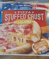 Stuffed Crust Salami Pizza