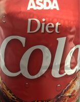 Diet cola No artificial colours or flavours Each 2