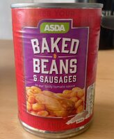 Full Of Beans Baked Beans & Sausages In A Rich Tom