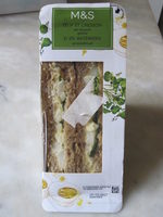 Sandwich Œuf et Cresson, Pain Malté à l'Anglaise