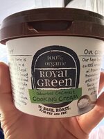 Coconut cooking cream