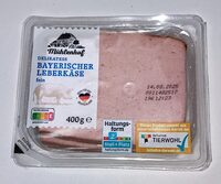 Delikatess bayrischer Leberkäse fein