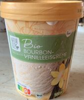 Bio Bourbon-Vanilleeiscreme