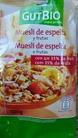 Muesli de espelta y frutas