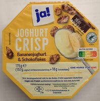 Joghurt Crisp Bananenjoghurt & Schokoflakes