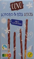 Schoko Keks Sticks Milchschokolade