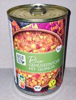 Bio-Gemüseeintopf mit Quinoa