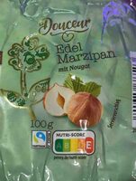 Edel Marzipan mit Nougat