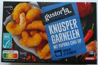 Knuspergarnelen mit Paprika-Chili-Dip