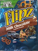Flips Milk Chocolate Covered Pretzels