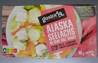 Alaska-Seelachs in Senf-Dill-Sauce