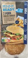 2 Pork Cheese Burger