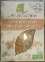Torsades bio 100% pois chiches