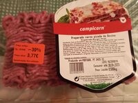 Preparado Carne Picada Bovino