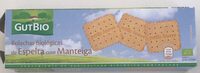 Bolachas Biológicas de Espelta com Manteiga