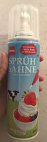 Sprühsahne, Mindestens 30% Fett
