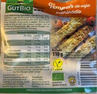 Tempeh de soja marinado