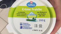 Crème Fraîche Crème Acidulée aux herbes