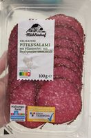 Puten Salami mit Pflanzenfett