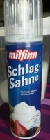 Schlag-sahne crème  chantilly
