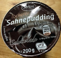 Sahnepudding Schokolade