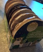 Feine Nürnberger Oblaten Lebkuchen, 3 Fach So...
