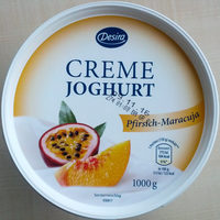 Creme-Joghurt Pfirsich-Maracuja