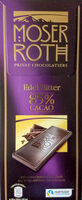 Edel Bitter 85% Cacao