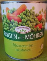 Erbsen mit Möhren