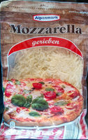 Alpenmark Mozzarella Gerieben