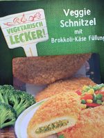 Veggie Schnitzel mit emmentaler Füllung