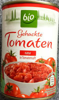 Gehackte Tomaten natur