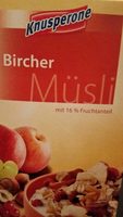 Früchte Müsli , Mit 41% Frucht