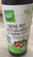 Creme mit "Aceto balsmico di Modena"