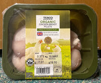 Organic chicken breast fillets