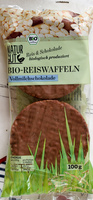 Bio-Reiswaffeln Vollmilchschokolade