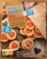 Herzplätzchen (fertiger Teig)